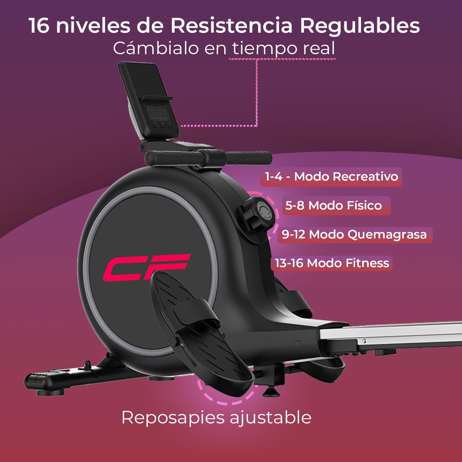 Máquina de Remo Magnético CF 322